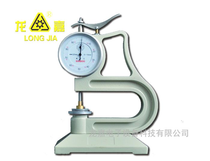 Rubber multi-head thickness tester